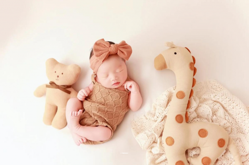 琼海宝宝发型女绑扎方法